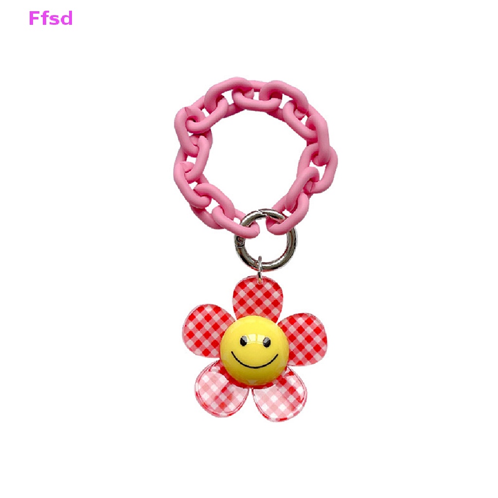 {Ffsd} Móc Khóa Acrylic Hình Hoa Hướng Dương Dễ Thương Cho Nữ * Hàng Bán Chạy *