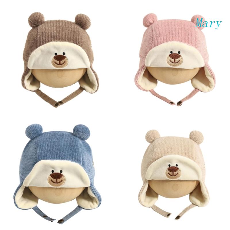 Mũ Bonnet Ha Thoáng Khí Hình Tai Gấu Làm Phụ Kiện Chụp Ảnh Cho Bé Sơ Sinh