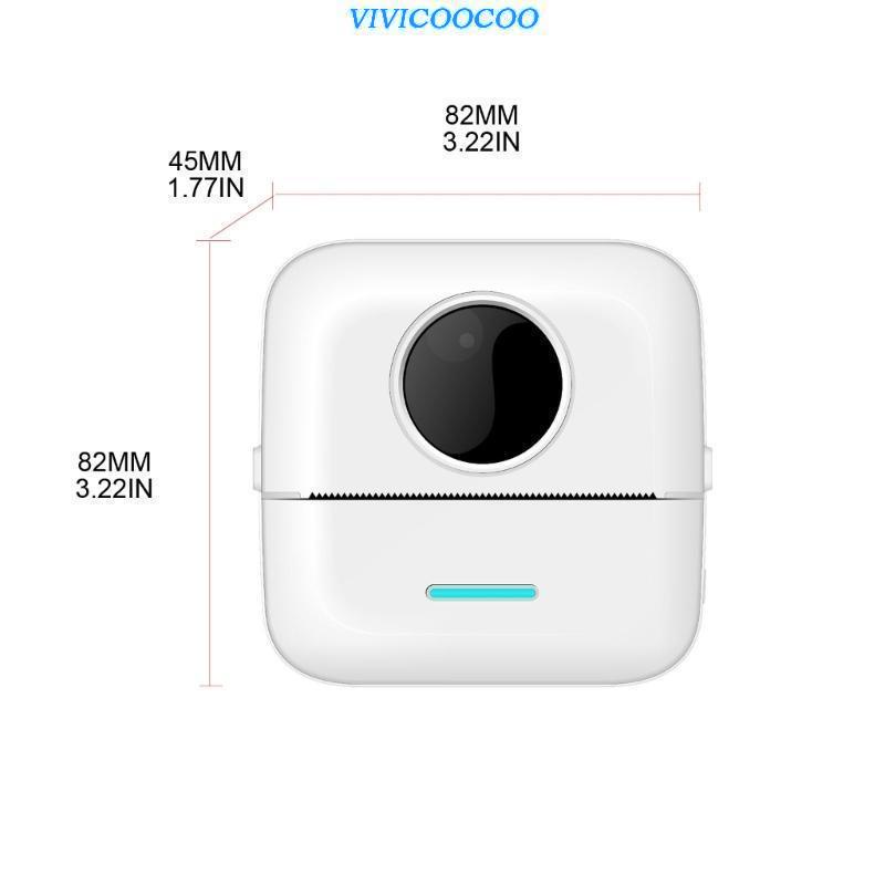 Máy In Nhiệt Không Dây X5 Mini Kết Nối Bluetooth Cho Điện Thoại