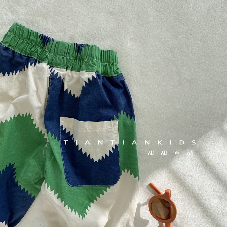 Quần Cotton Mỏng Dáng Rộng Thoáng Khí Thoải Mái Thời Trang Mùa Hè Cho Bé