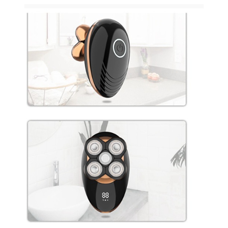 Tông Đơ Cạo Râu Khô / Ướt Có Thể Sạc Lại Màn Hình LCD Cho Nam