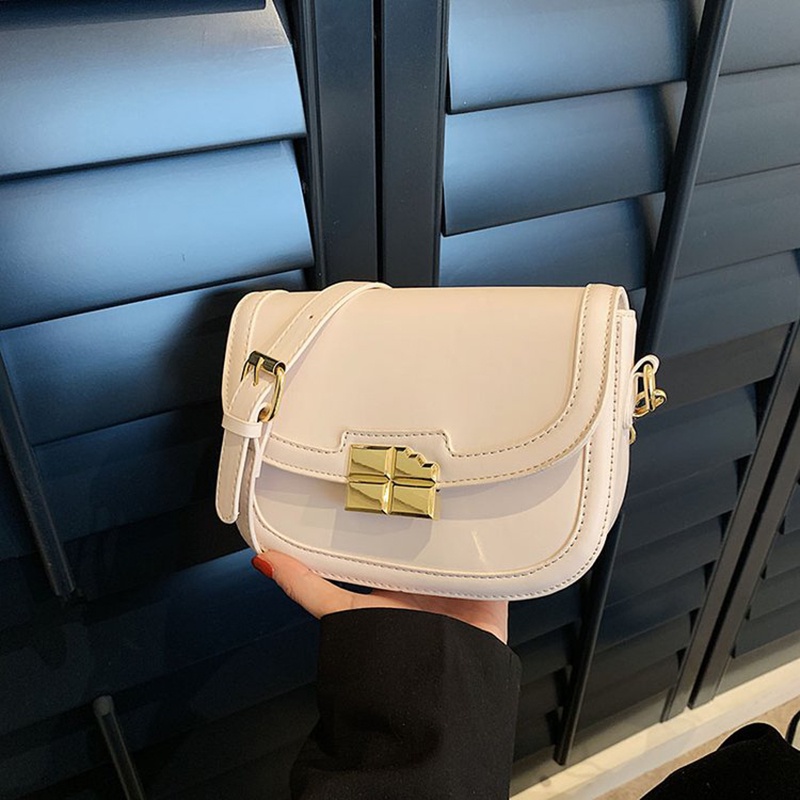 Túi Đeo Vai Màu Trơn Phong Cách Hàn Quốc Thời Trang Cao Cấp Cho Nữ