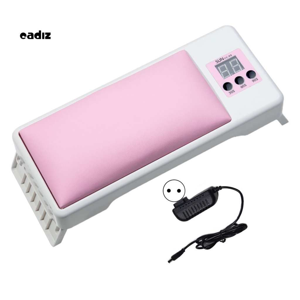 Đèn Hong Khô Sơn Móng Tay Bằng Tia UV 2 Trong 1 Kèm Gối Kê Tay Tiện Dụng