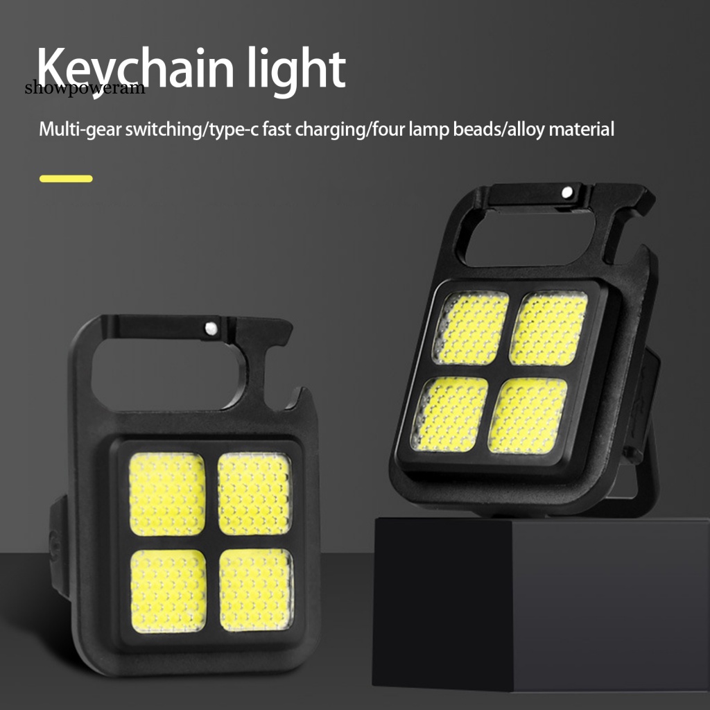 Đèn COB Siêu Sáng Chống Thấm Nước 3 Chế Độ Sáng Tiện Dụng Cho Các Hoạt Động Ngoài Trời