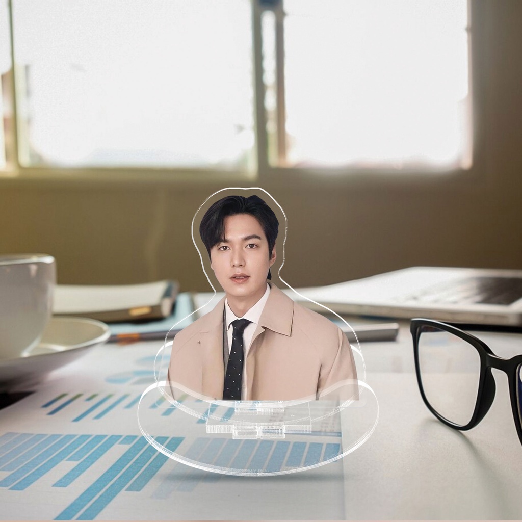 Standee mica lắc lư lật đật in theo yêu cầu đáng yêu cho bạn bè, người yêu