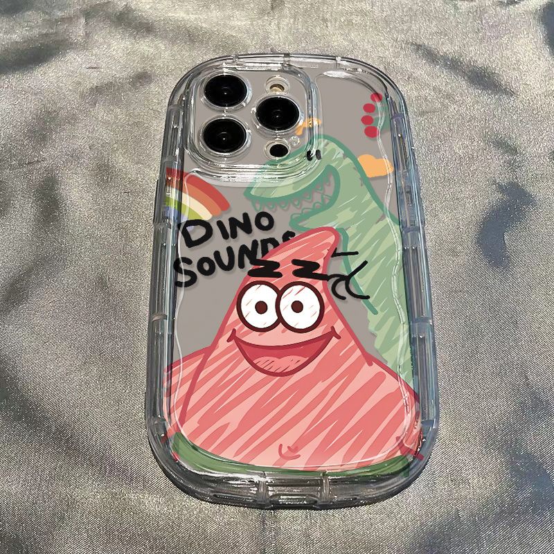 ✅Ốp Điện Thoại Mềm Trong Suốt Chống Sốc In Hình Khủng Long Cho Iphone 7 12P xs8p 13 Promax Xr 11 14 / DMDE