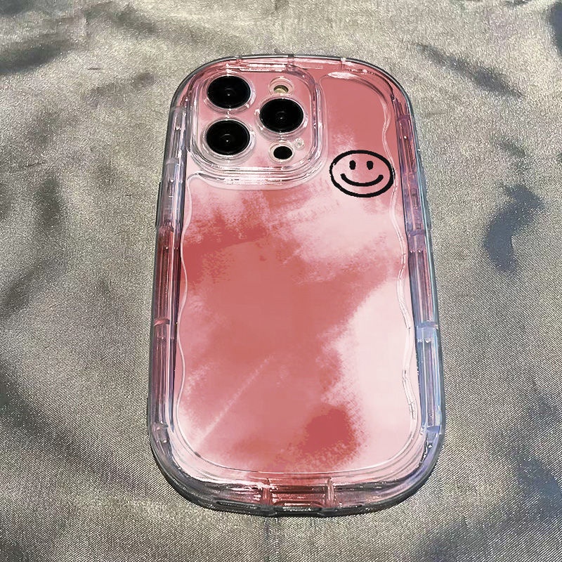 ✅Ốp Điện Thoại Dẻo Trong Suốt Họa Tiết Mặt Cười Dễ Thương Chống Sốc Cho iPhone14promax 45OK 8p 11 / xs / 13 127 Xr