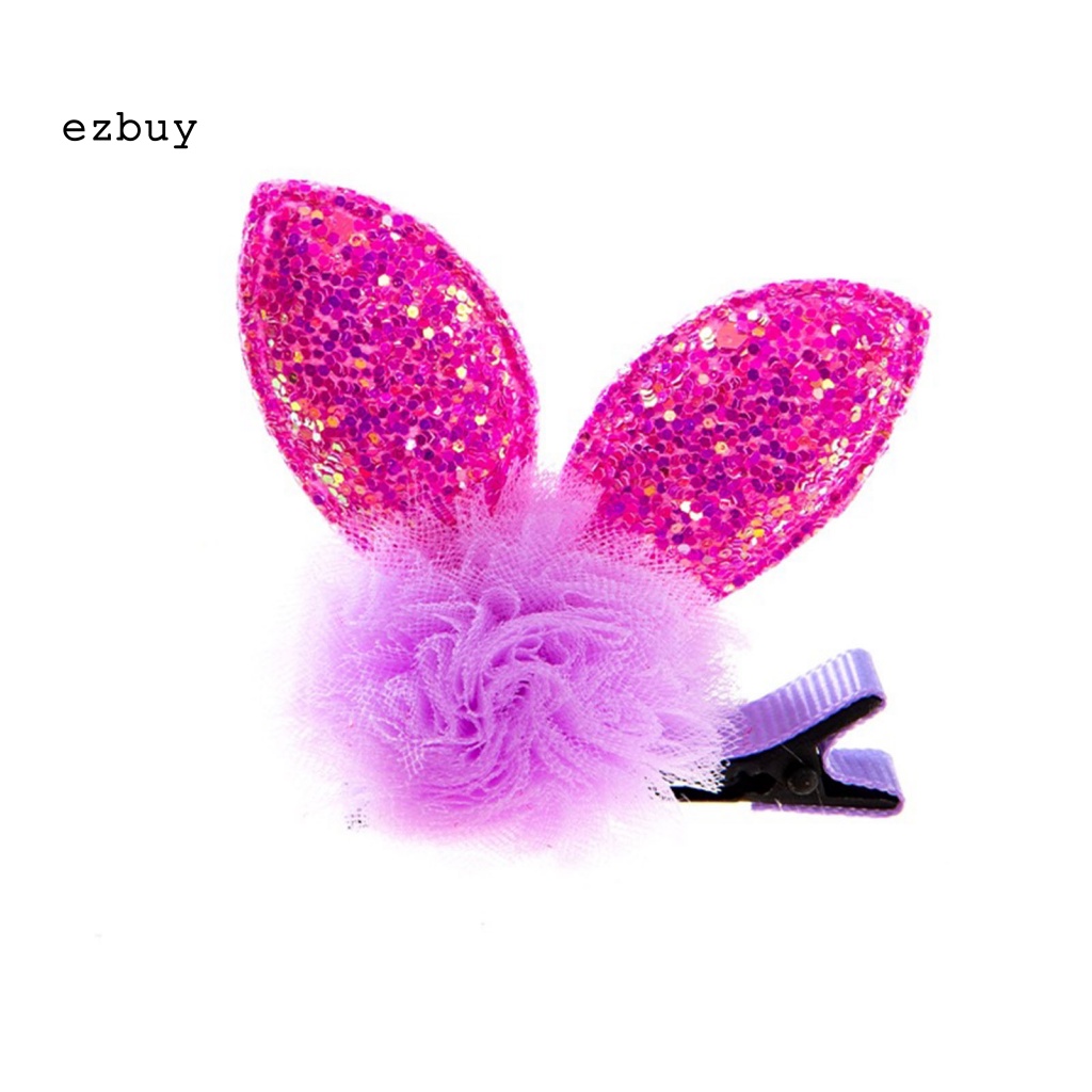 Kẹp Tóc Tai Thỏ Hoạt Hình Xinh Xắn Cho Bé Chụp Ảnh