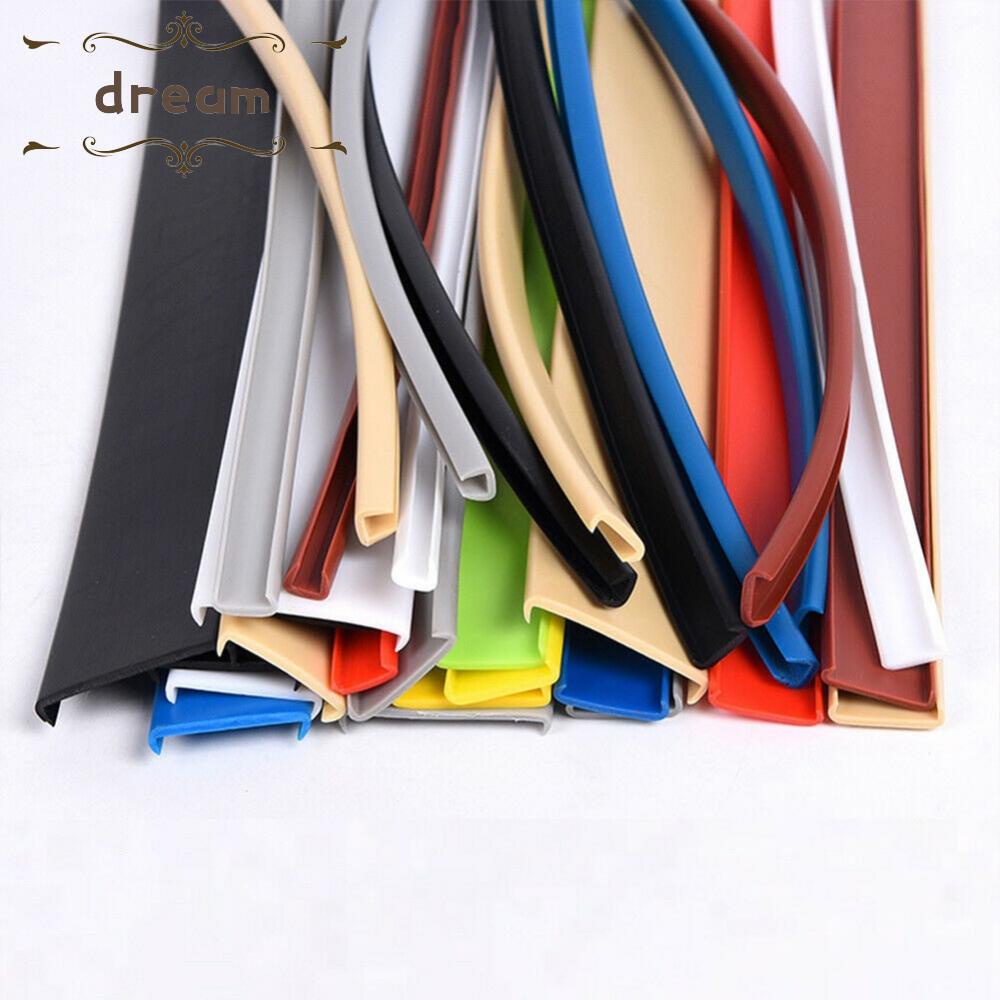 【DREAMLIFE】U Shaped Edge Banding Tape Protector New 5M TPV Self Adhesive Cabinet Seal Strip