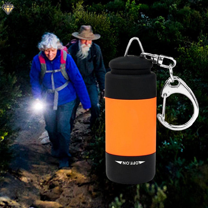 Đèn pin mini có móc khóa tiện lợi YKD