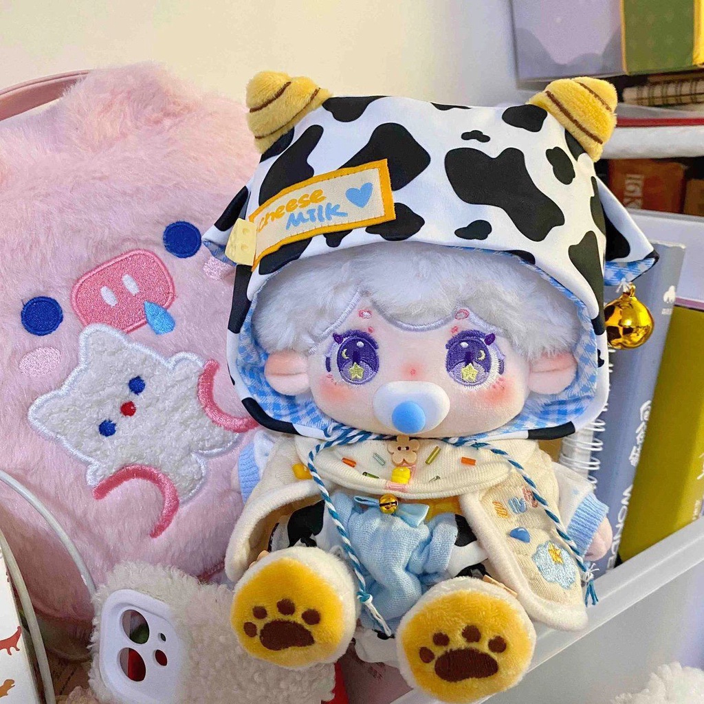 Búp Bê Nhồi Bông Maruya White Aries Kesi 20CM 10cm Dễ Thương