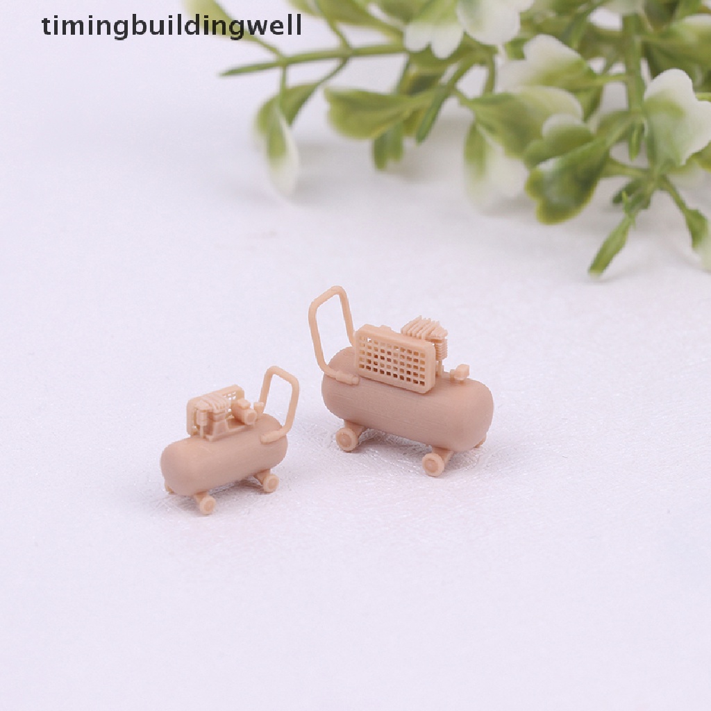 Mô Hình Máy Nén Khí Di Động Không Màu Bằng Nhựa Resin 1 / 64