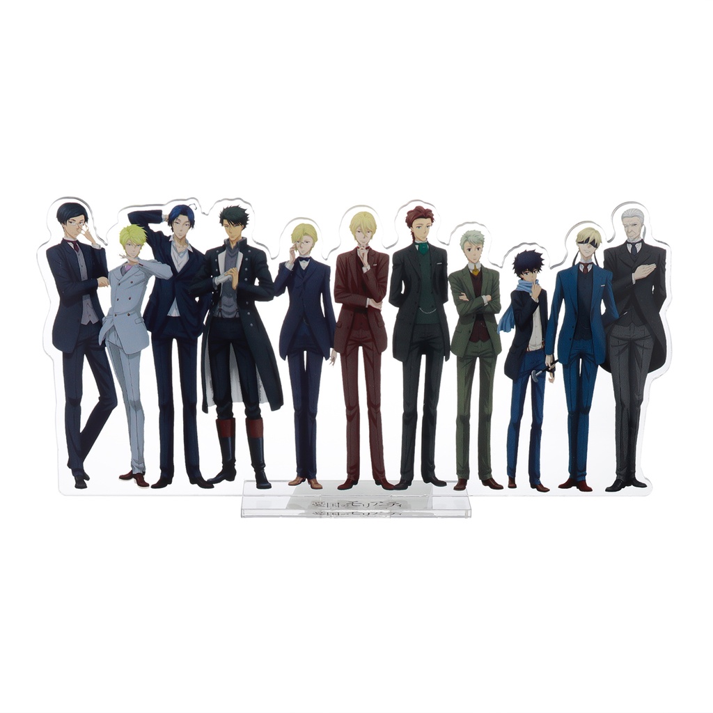 Mô Hình Đồ Chơi Nhân Vật MORIARTY THE PATRIOT Margot3 Bằng Acrylic Đứng Để Bàn Trang Trí