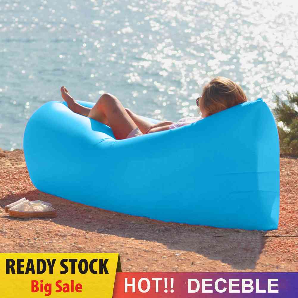Ghế Sofa Bơm Hơi Bằng Polyester Chống Rò Rỉ Có Thể Gấp Gọn Tiện Dụng