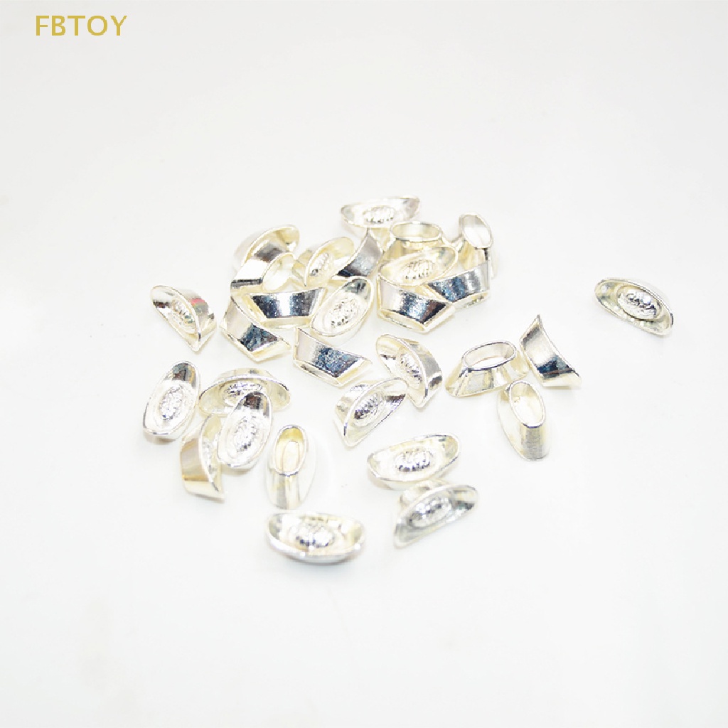 Set 10 Tượng Thỏi Vàng Mini Trang Trí Nhà Búp Bê