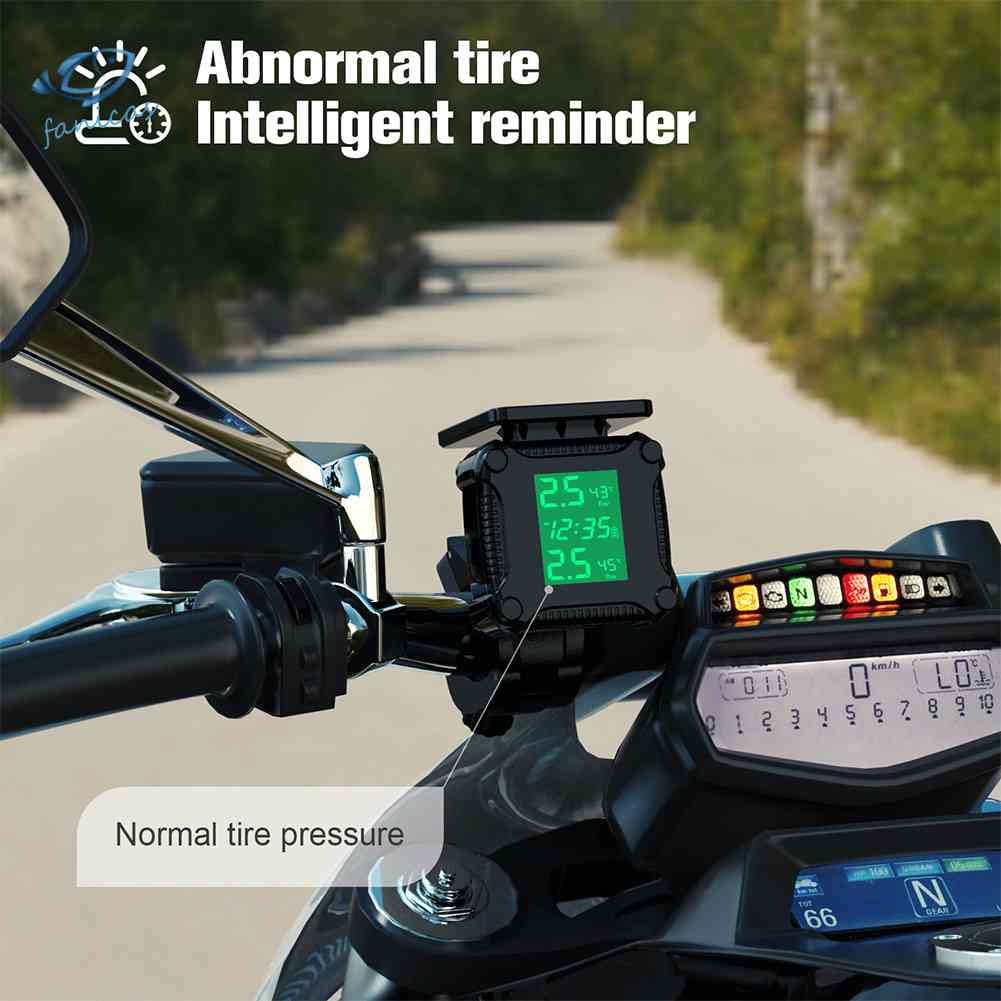 Hệ Thống Cảm Biến Áp Suất Lốp Xe Máy TPMS
