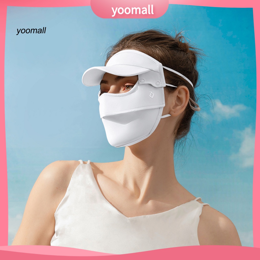 / Yo / Phụ Kiện Mũ Chống Nắng Có Vòng Đeo Tai Dùng Khi Lái Xe / Câu Cá Ngoài Trời Có Thể Biến Dạng