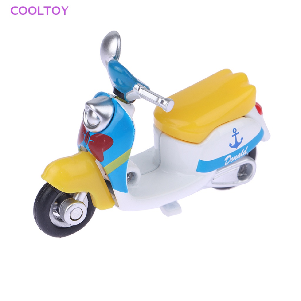 Mô Hình Xe Mô Tô Đồ Chơi Chuột Mickey Vịt Donald Bằng Hợp Kim Làm Quà Tặng Giáng Sinh Cho Bé