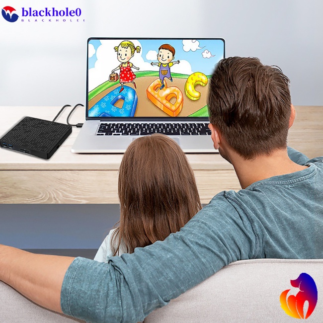 Ổ Đĩa Quang Học 5 Trong 1 Usb 3.0 / Type-C DVD Đa Năng Tiện Dụng