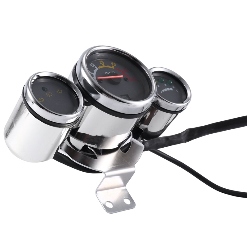 1 Đồng Hồ Đo Tốc Độ Vô Lăng ATV Ba Mét Siêu Bền Dễ Lắp Đặt Cho Longding Big Bull Big Dinosaur Etc.