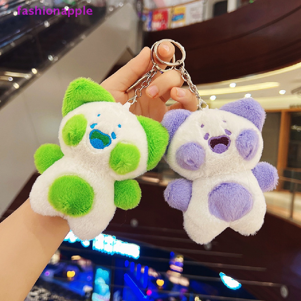 Móc Khóa Hình Mèo Nhồi Bông Hoạt Hình Đáng Yêu