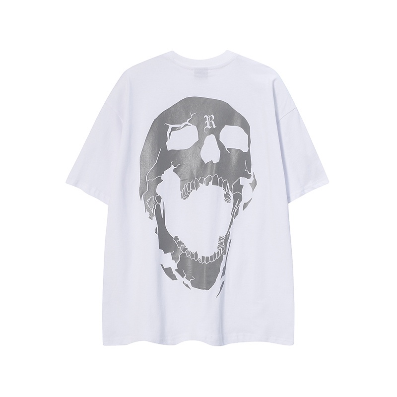 Áo Thun Cotton Tay Ngắn Plus Size Unisex