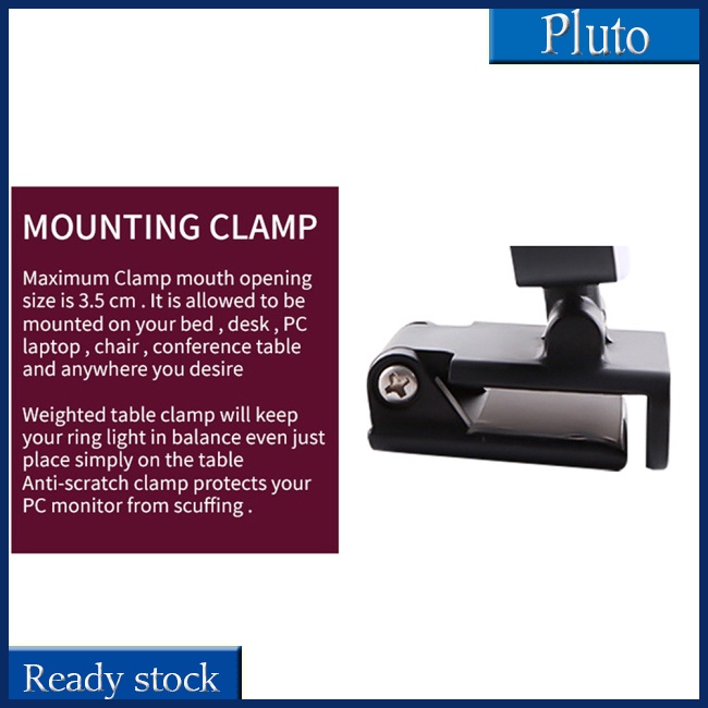 Mới Đèn Trợ Sáng Quay Video Trực Tuyến Di Động Có Thể Điều Chỉnh Cho Notebook