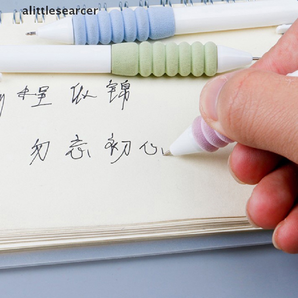 Set 5 Bút Bi Mực Đen Ngòi 0.5mm Cho Văn Phòng