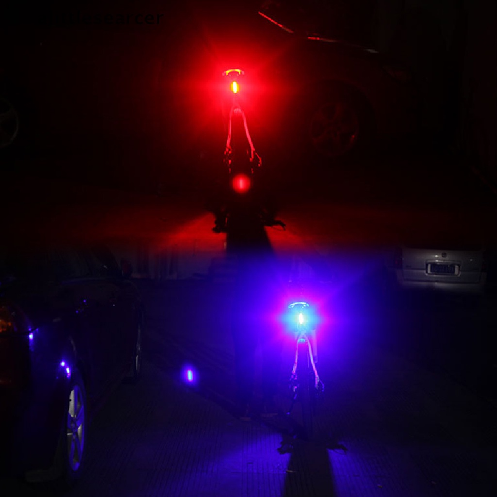 Đèn LED Gắn Đuôi Xe Đạp Chống Nước Có Thể Sạc Lại Bằng Cổng USB