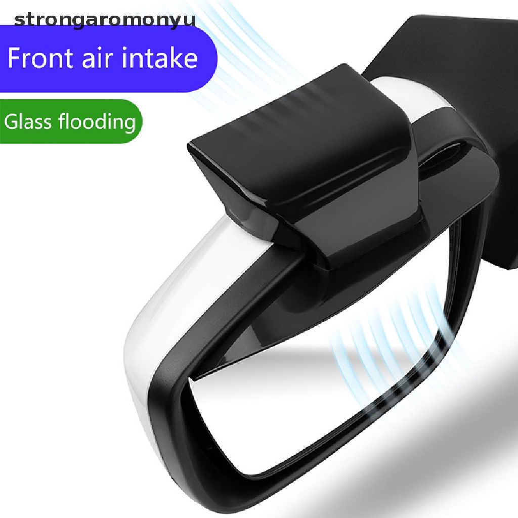 Bộ 2 Miếng Dán Bảo Vệ Gương Chiếu Hậu Xe Hơi Chống Thấm Nước Mưa Tiện Dụng