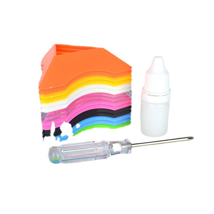 Khối Rubik Ba Mảnh Đế Dầu Bôi Trơn Điều Chỉnh Được Sáng Tạo DIY