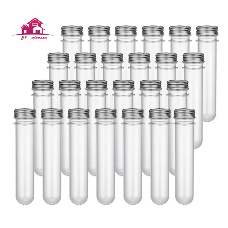 Set 25 Ống Nghiệm Nhựa 45ML Chuyên Dụng Cho Đựng Mỹ Phẩm