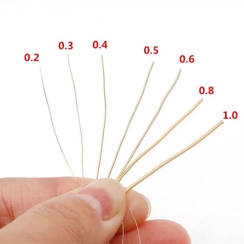 Cuộn Dây Đồng 0.2mm-1mm Nhiều Màu Sắc Dùng Làm Trang Sức DIY