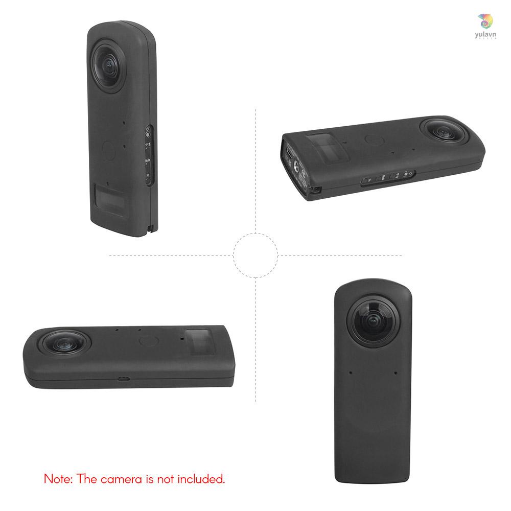 Ốp Điện Thoại Silicon Mềm Chống Sốc Chống Trầy Bảo Vệ Ống Kính Cho Ricoh Theta Z1