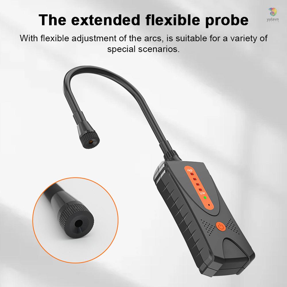 Dụng Cụ Kiểm Tra Rò Rỉ Khí Gas Cầm Tay 4 Hướng Dẫn Âm Thanh Và Ánh Sáng Tự Nhiên PPM