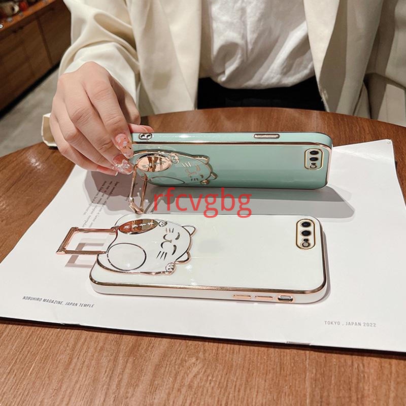 Ốp lưng iPhone 7 plus 8 plus 7 8 6 6s 6s plus 6 plus Ốp Điện Thoại Hình Mèo May Mắn 3d Cho iPhone 7 plus 8 plus 7 8 6 6s 6s plus 6 plus Gongxi Facai