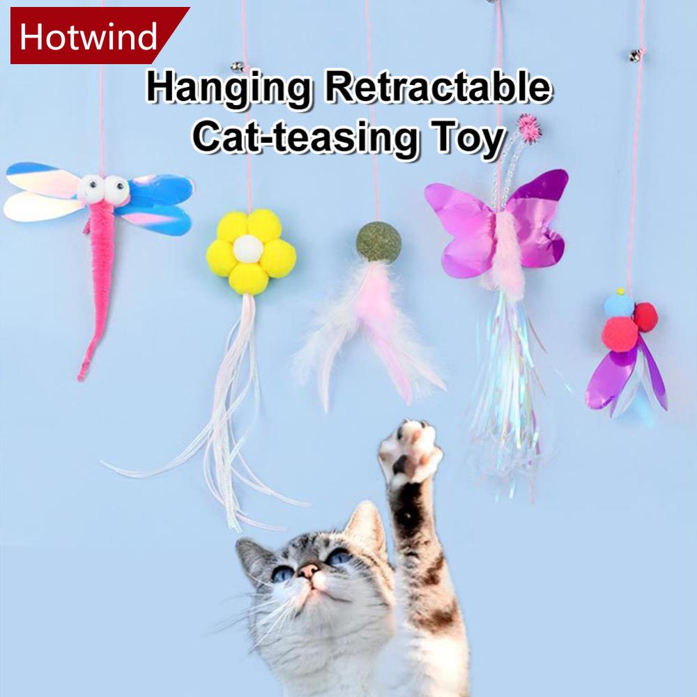 Đồ Chơi Bắt Bướm Đàn Hồi Huấn Luyện Mèo C6G9