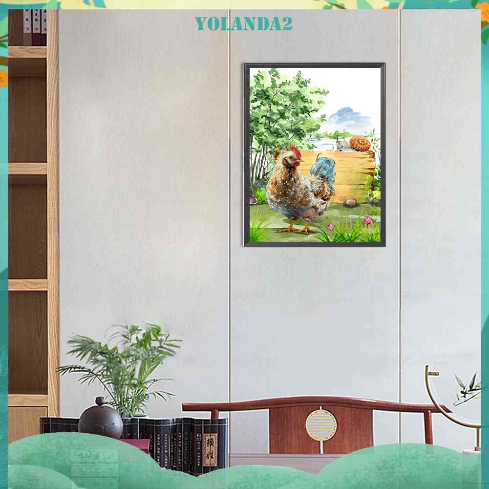 Tranh Đính Đá Kim Cương Toàn Bộ 5D DIY Hình Vẽ Nghệ Thuật Trang Trí Nhà Cửa