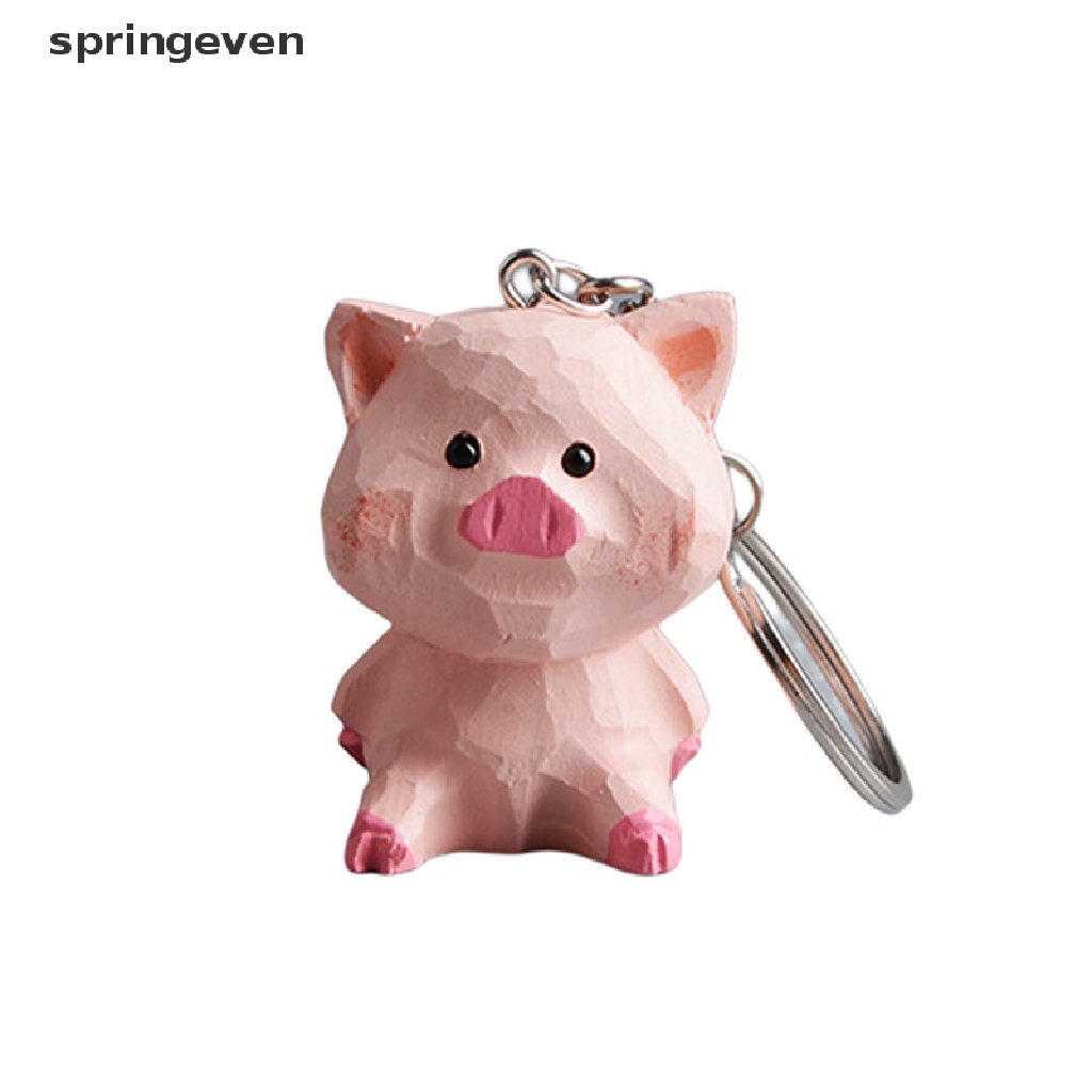 Móc Khóa Hình Chú Heo Nhỏ Dễ Thương Dùng Trang Trí