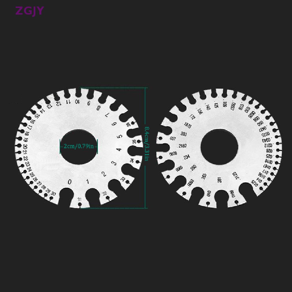 Thước Dây Thép Không Gỉ ZGJY 0-36 AWG Mới