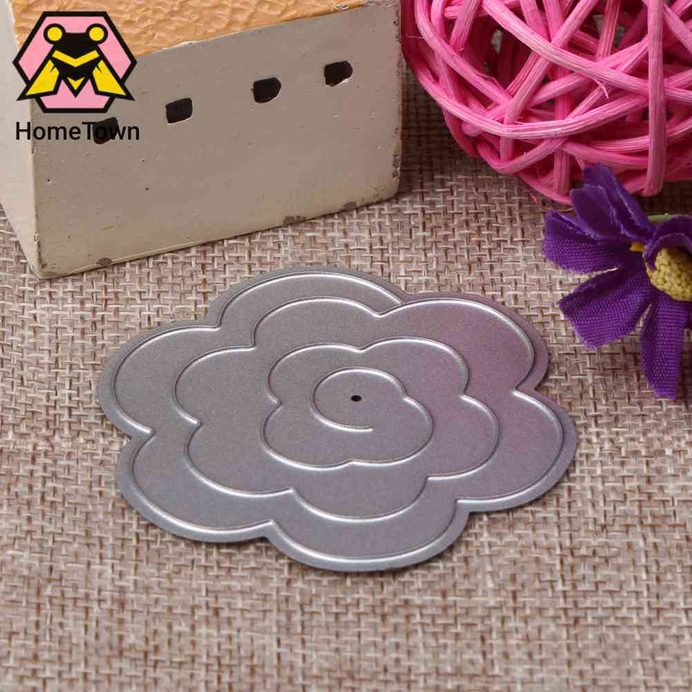 Khuôn Cắt Giấy Kim Loại Hình Hoa Xinh Xắn