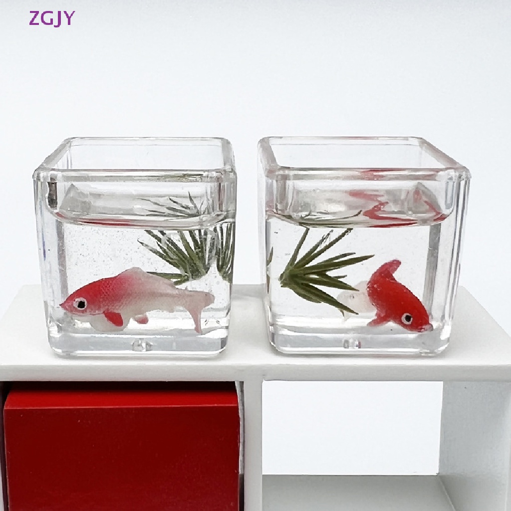 1 Mô Hình Hồ Cá Mini Tỉ Lệ 1: 12 Mới