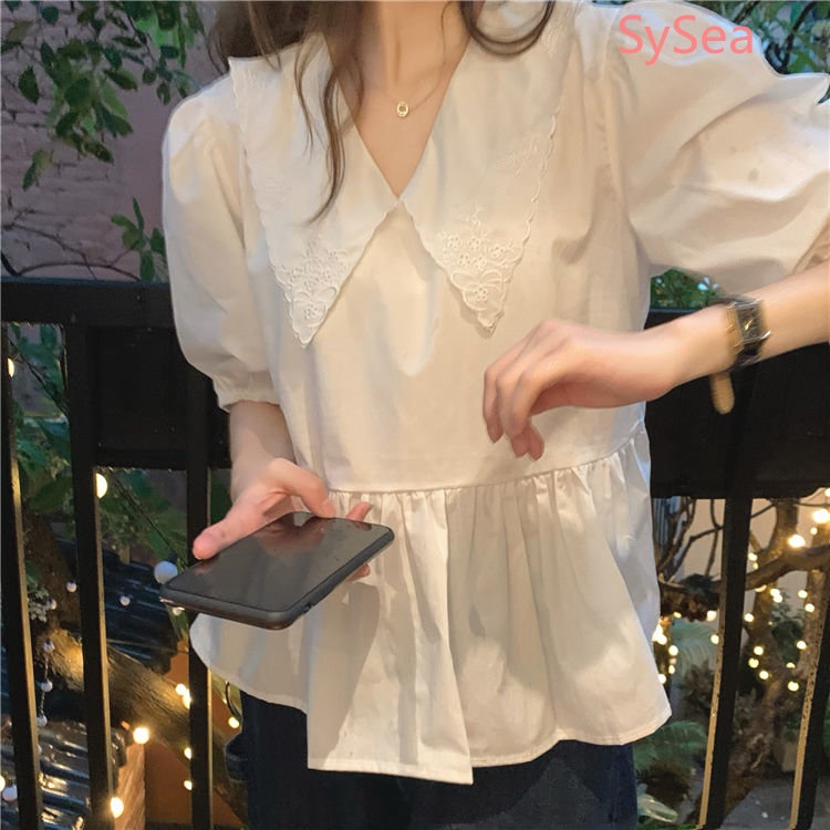 Áo Kiểu Tay Phồng Thời Trang Mùa Hè Cho Nữ