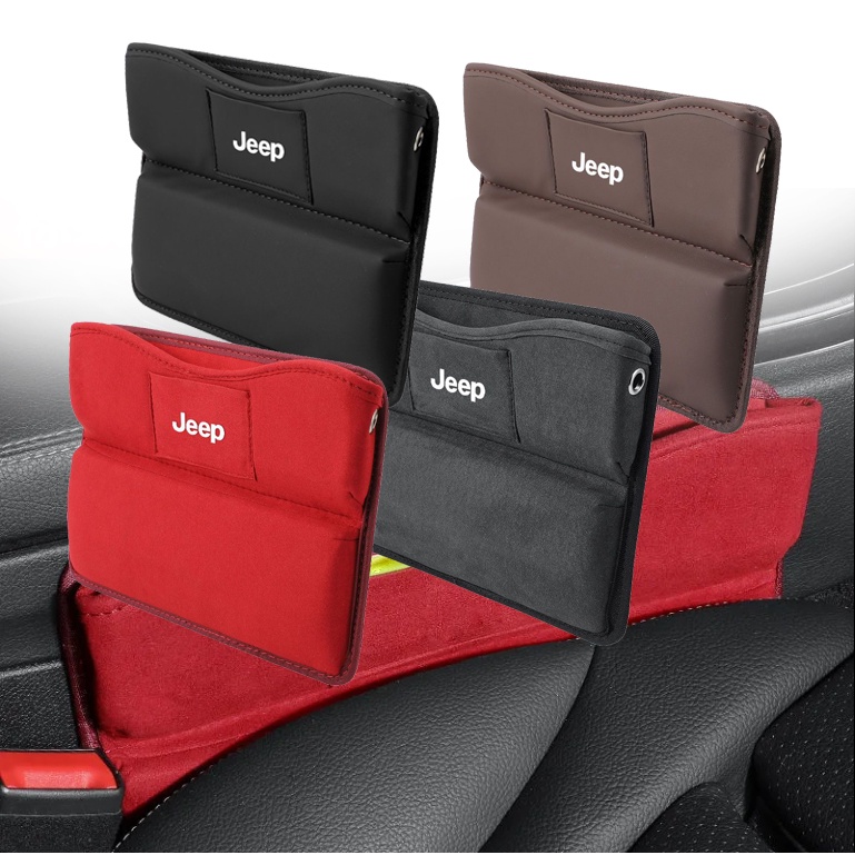 Hộp Đựng Đồ Gắn Khe Hở Ghế Ngồi Xe Hơi Jeep Wrangler Compass Gladiator