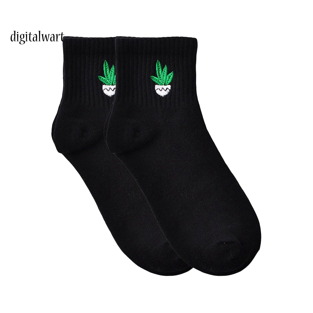 Kỹ Thuật Số| Vớ Cotton Mềm Mại In Họa Tiết Hoạt Hình Dễ Thương Thời Trang Thu Đông Cho Nữ