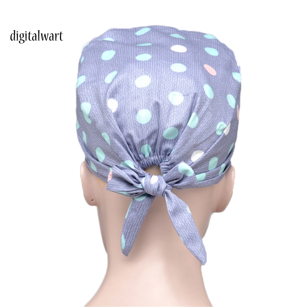 Kỹ Thuật Số| Bộ 2 Mũ Trùm Đầu Hấp Thụ Mồ Hôi In Họa Tiết Hoa / Chấm Bi Tùy Chỉnh Tiện Dụng