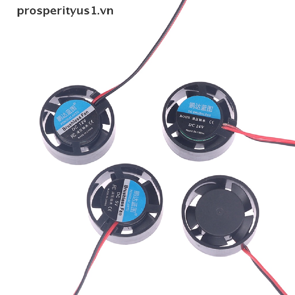 1 Chiếc Quạt Tản Nhiệt Micro 25.5x10mm 5 / 9 / 12 / 24V Cho Đèn Led