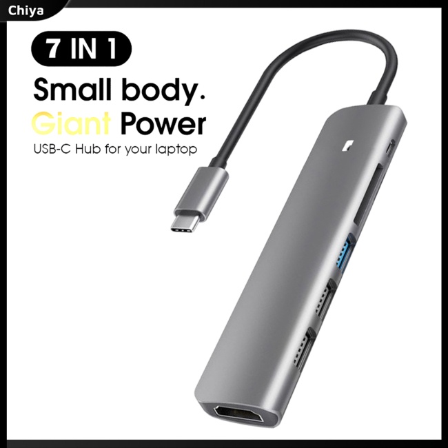 Bộ Chia Cổng Sạc Usb 3.0 Type-c Đa Năng Cho Laptop