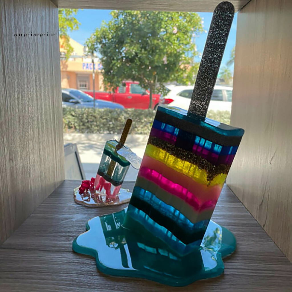 Đồ trang trí Que Kem Nhân Tạo Bằng Nhựa Resin Trang Trí Bàn DIY