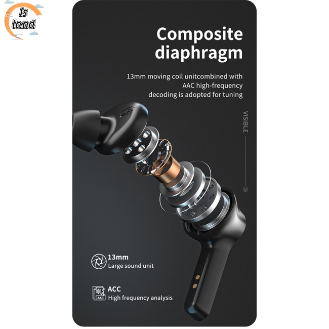 [IS] Tai nghe không dây Thoáng Khí Nhanh Có Đèn RGB Nhiều Màu Sắc Tương Thích Chơi Game